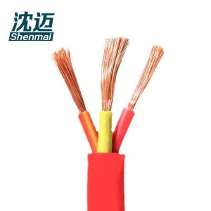 沈迈 铜芯硅橡胶耐高温电缆 YGCR-3*50平方 /米