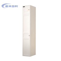酷美智悦 钢制单门衣柜424*550*2400mm+顶柜 KM-JZ413 个