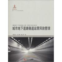 正版新书]城市地下道路隧道运营风险管理胡群芳9787560856384