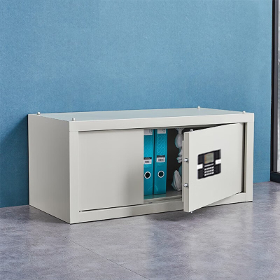 格具(GEJU)钢制顶柜电子密码锁保密柜资料档案柜900*420*400mm