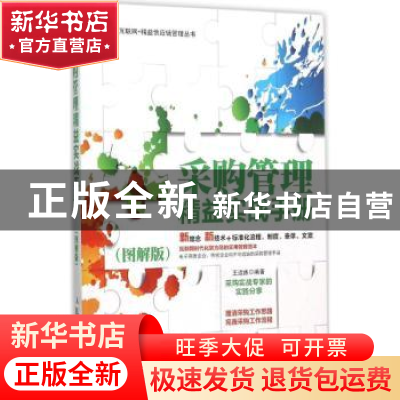 正版 采购管理精益实战手册:图解版 王远炼 人民邮电出版社 97871