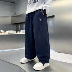 童装男童裤子春秋2026新款大童春装运动裤儿童洋气香蕉裤卫裤