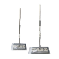 炯毅 平板拖把家用夹毛巾抹布墩布夹固式懒人平拖 夹毛巾拖布 平板 套