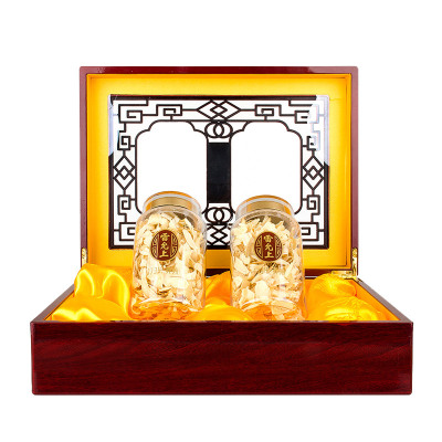 雷允上西洋参刨片160克礼盒装加拿大进口花旗参片西洋参薄切片斜切刨片