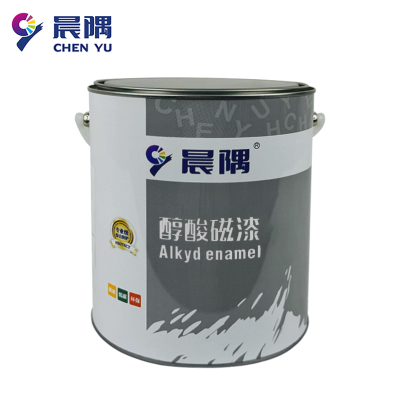 晨隅醇酸磁漆白4kg/桶