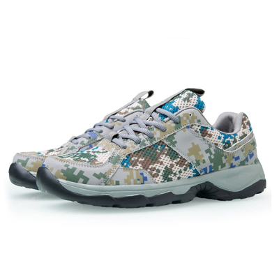 万山宏业网眼运动休闲鞋迷彩鞋超轻减震透气户外跑步鞋