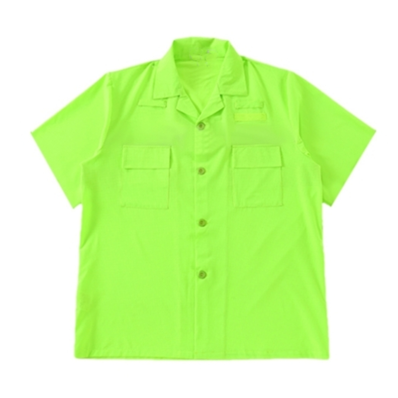 铂牛 荧光黄短袖上衣 S-XXXXL 件