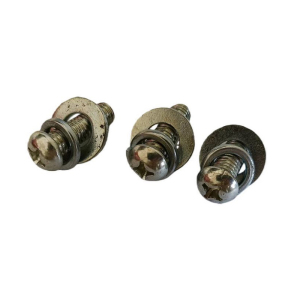 益莘 不锈钢十一字槽半圆头三组件 M5*70mm 个