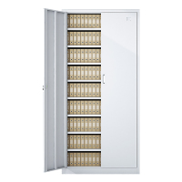 DXBG凭证柜会计收纳柜财务档案柜资料柜加厚文件柜办公室带锁铁皮柜凭证柜九层