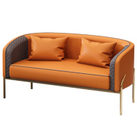 悦兴诚休闲沙发双人位张