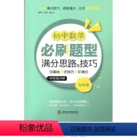 七年级 [正版]初中数学必刷题型满分思路与技巧全国通用初中生七7八8九9年级全一册测基础+学技巧思维提升计算题高效训练解