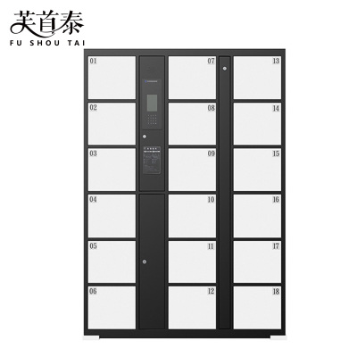 芙首泰智能存包柜人脸识别18门1270*460*1800mm台
