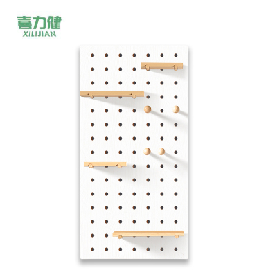 喜力健 实木洞洞板 白色-40*60CM 套