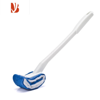 三维工匠日式厕所无死角清洁软毛刷卫生间长柄洁厕刷子马桶器壁挂