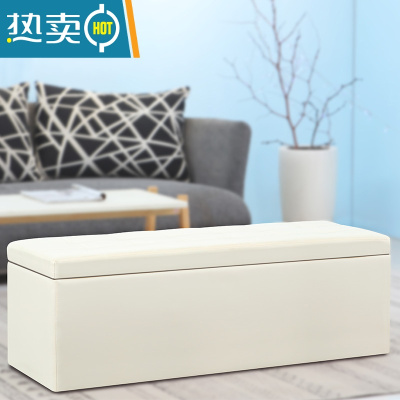 敬平换鞋凳家用门口鞋柜服装店储物沙发凳子可坐长方形床尾收纳箱器收纳凳