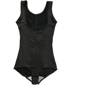 迪鲁奥(DILUAO)授权店铺女士冬季保暖塑身衣连体收腹束腰塑身美体束身内衣背心 主图黑色 170(XL)