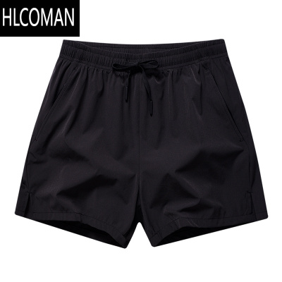 HLCOMANSMILE ISLAND新款短裤男速干宽松三分运动休闲裤男薄款冰丝沙滩裤