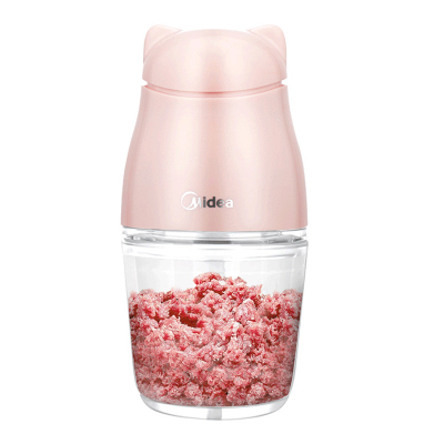 美的绞肉机辅食机MJ-LZ20Easy201A婴儿料理棒小型迷你绞肉机宝宝料理榨汁蛋清打发器电动