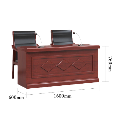 誉卓远简约现代木质办公桌 YZY-CTZ-160cm可拆装定制设计