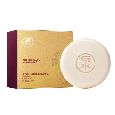 倍依泉 绿野玫瑰精油香皂 100g 香皂(计价单位:块)金色