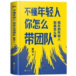 正版新书]不懂年轻人 你怎么带团队/戴愫戴愫9787559645432