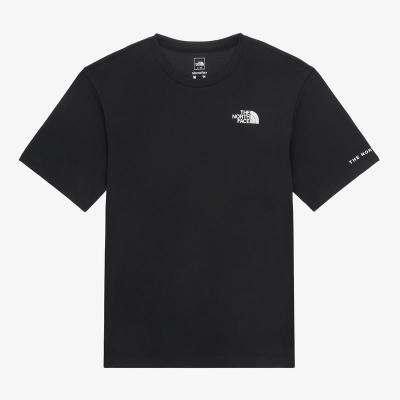 THE NORTH FACE北面中性短袖圆领印花透气吸汗户外休闲运动T恤