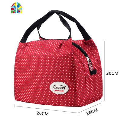 男女生带饭的餐包上班防水防油大号大容量袋子手提便当保温饭盒袋 FENGHOU 波西大象