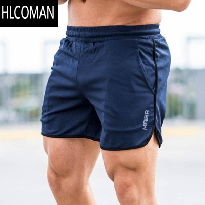 HLCOMAN新款透气健身肌肉运动短裤跑步速干裤夏季薄款训练四分裤2020