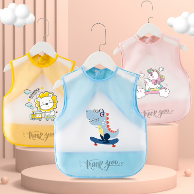 [补贴10%]宝宝吃饭围兜防水防脏免洗儿童罩衣男女婴儿饭兜小孩无袖夏季围裙