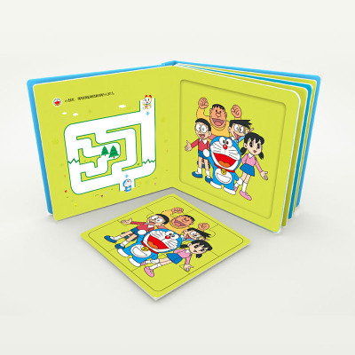 哆啦A梦幼儿拼图游戏书1