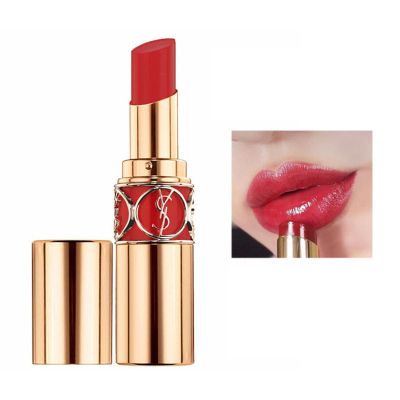 法国ysl圣罗兰 迷魅亮彩唇膏口红 圆管系列3.2g 85#玫瑰酒红色