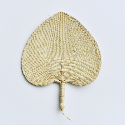 纯手工大蒲扇芭蕉扇中国风夏季宝宝扇棕叶编织手摇扇子爱心款