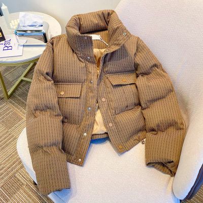 冬季羽绒棉服女短款韩版加厚棉衣高级感休闲棉袄小个子宽松外套潮_5411