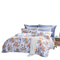 富安娜床单四件套/流觞曲水203*229cm 花色