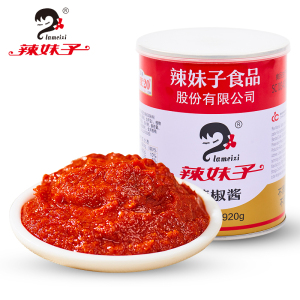 辣妹子辣椒酱248g*2罐 罐装 湘式调味酱 烧烤火锅 湖南特产