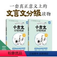 [正版]小古文分级阅读三年级上册+下册赠朗诵音频小学经典文言文3年级上下册语文阅读训练习题
