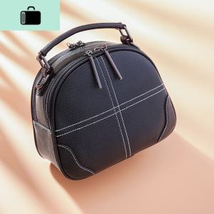 牛皮小包包女2020新款手提包拎女包单肩包宽带妈妈斜挎包NEW LAKE