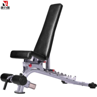 康力强YLD-1多角度哑铃凳专业可调健身椅飞鸟卧推凳腹肌下斜多功能训练椅