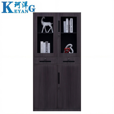 珂洋 档案柜 中二斗(灰木纹) 台