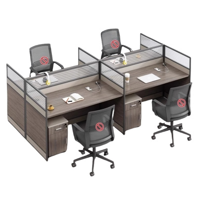 悦兴诚办公桌含柜240*120*110cm套