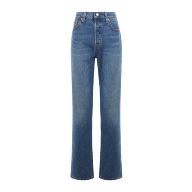 Levi's女式七分轻质牛仔裤 经典口袋设计 舒适透气时尚百搭