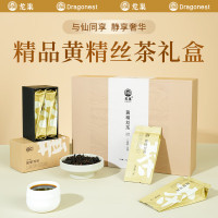 龙巢(DRAGONEST)黄精丝礼盒120g九华山精品黄精丝茶送父母长辈滋补礼品礼盒