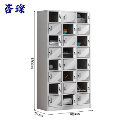 咨璨铁皮柜二十四门90*35*180cm/台