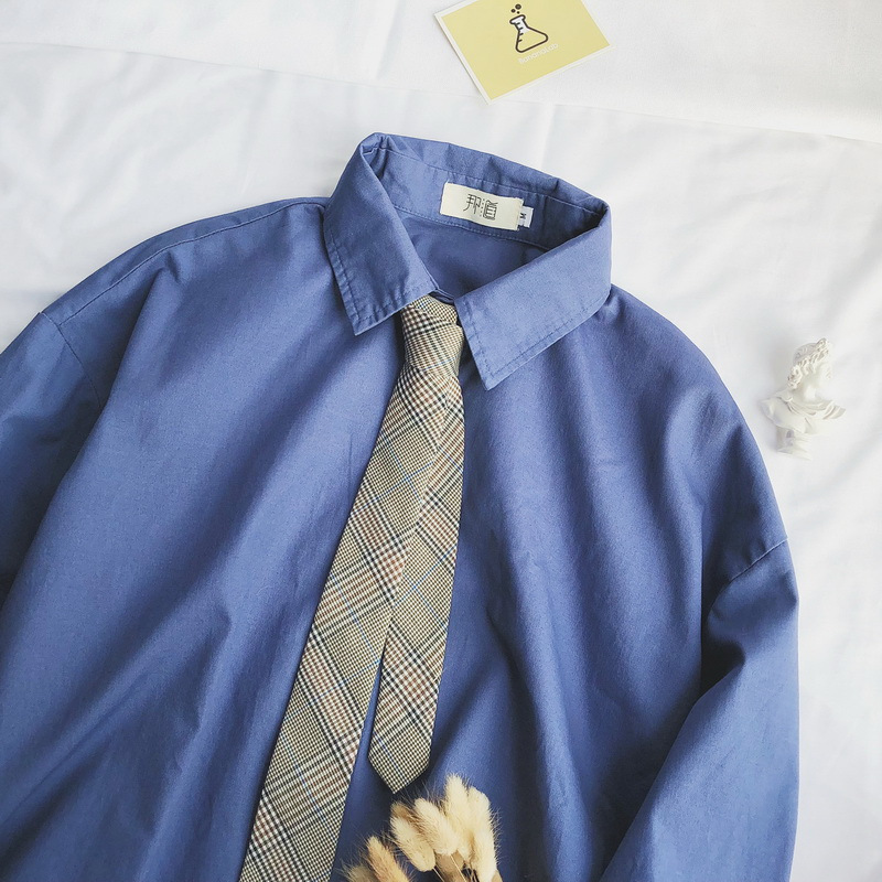 盛世曼尼jk小领带男生学院风格子日系原宿风dk制服衬衫领结学生ins潮
