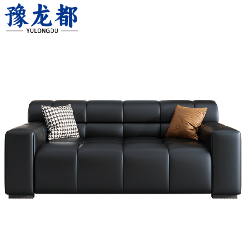 豫龙都办公沙发双人位张