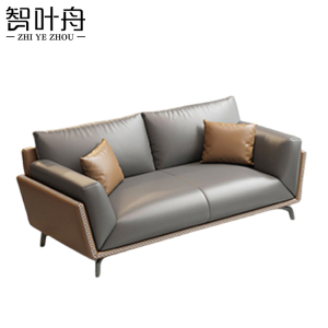 智叶舟沙发双人位150*90*80cm张