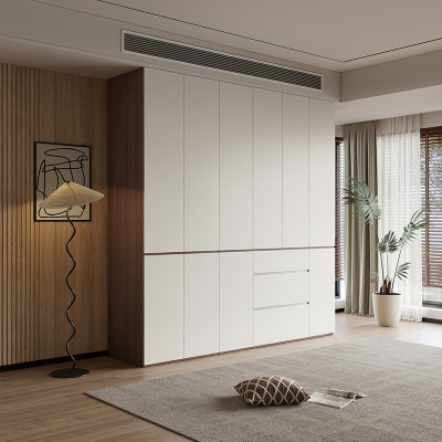 全友家居现代极简多功能组合衣柜家用卧室大容量加高衣柜衣橱