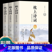 枕上诗词(全3册) [正版]枕上诗词书系列 全套3册 一本书读懂美古诗词唐诗宋词诗经彩图珍藏版枕上诗书诗词大会飞花令浪漫