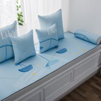 家柏饰(CORATED)北欧高密度乳胶飘窗垫窗台垫定做榻榻米阳台海绵垫沙发毯坐垫 天秤座 3cm飘窗垫