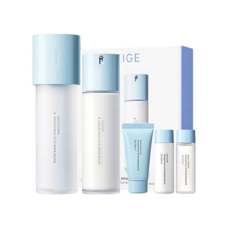 韩国兰芝(laneige) 水乳套盒水库凝肌水乳套装 滋润型 护肤套装